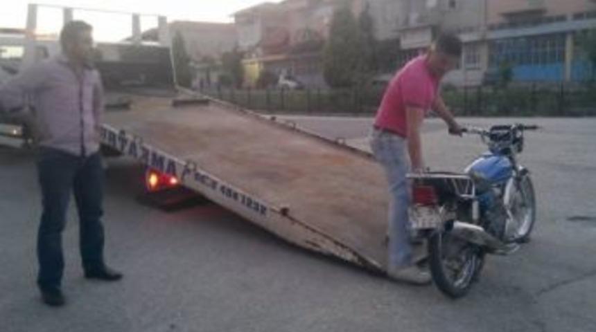 Kula’da Trafik Kazası: 1 Yaralı