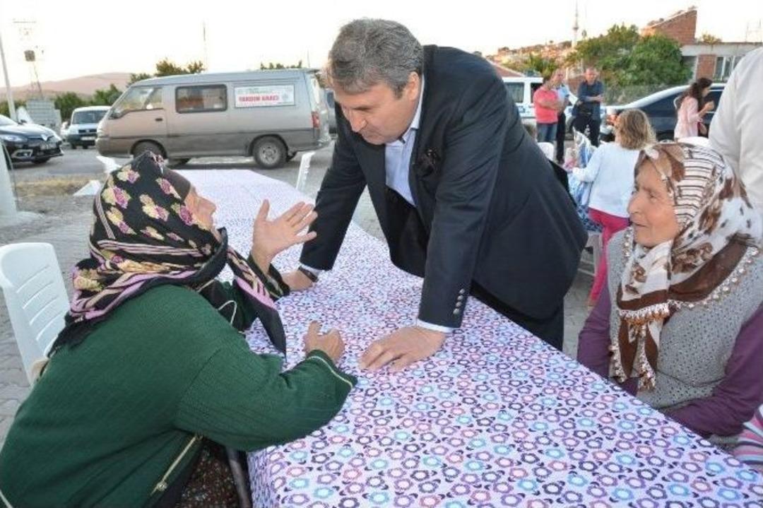 Başkan &Ccedil;er&ccedil;i, İki G&uuml;nde &Uuml;&ccedil; İftar Programına Katıldı