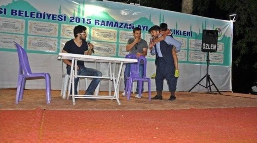 Ramazan Eğlenceleri Tiyatro Oyunlarıyla Devam Etti