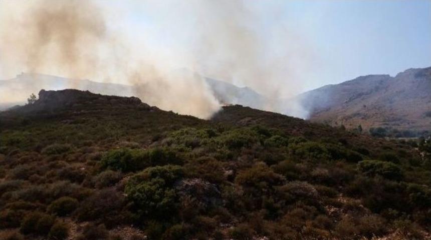 Bodrum&rsquo;daki Yangın Hala Kontrol Altına Alınamadı