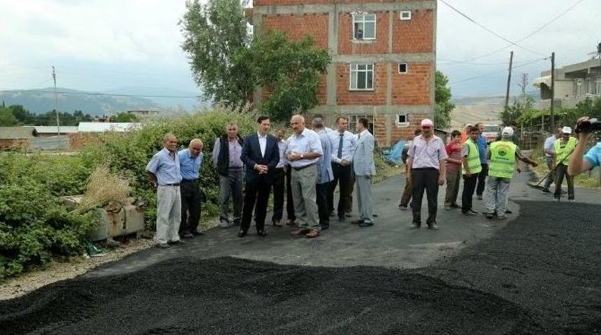 İlkadım&rsquo;da Asfalt Mesaisi