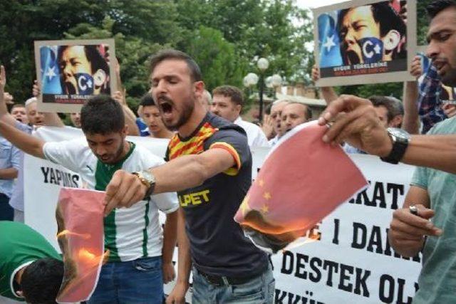 Bursa’Da Alperenler'den Doğu Türkistan Protestosu