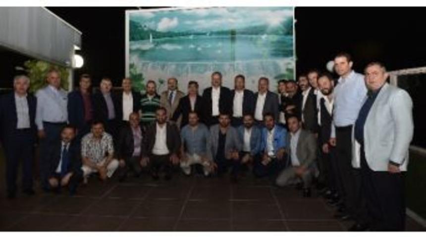 Akdoğan Ve G&uuml;ll&uuml;ce, Mamak&rsquo;ta İftara Konuk Oldu