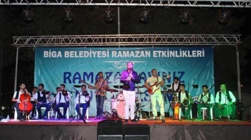 Biga&rsquo;da Ramazan Şenlikleri Devam Ediyor