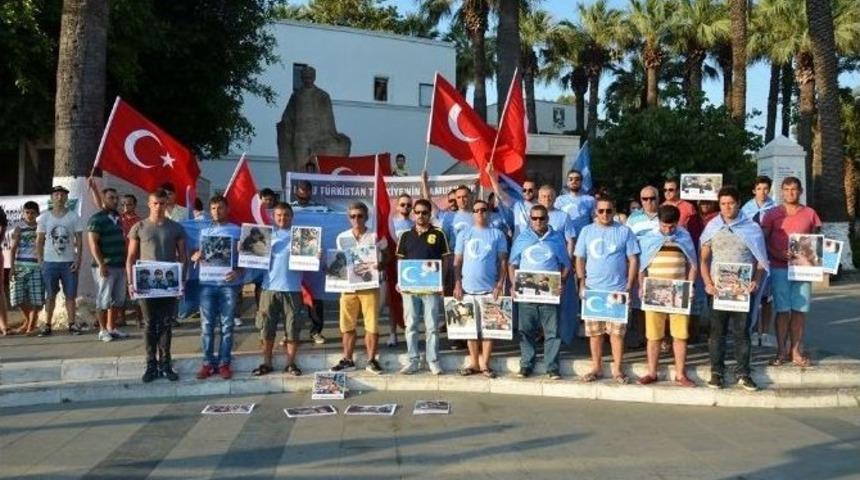 Bodrumlu Taraftarlardan Çin’e Kınama