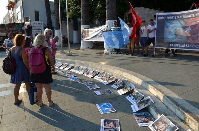 Bodrumlu Taraftarlardan Çin’e Kınama