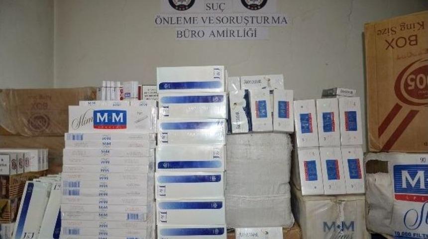 Kocaeli’de 16 Bin Paket Kaçak Sigara Yakalandı