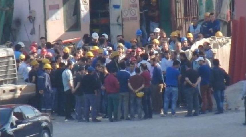 Bartın&rsquo;da Madencilerden İş Bırakma Eylemi