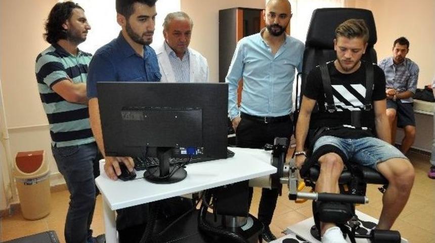 Torku Konyasporlu Futbolcular Kuvvet Testinden Ge&ccedil;ti