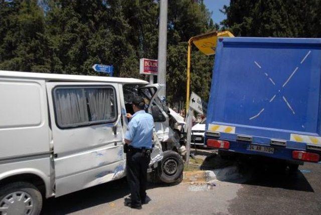 Freni Boşalan Kamyon Can Aldı