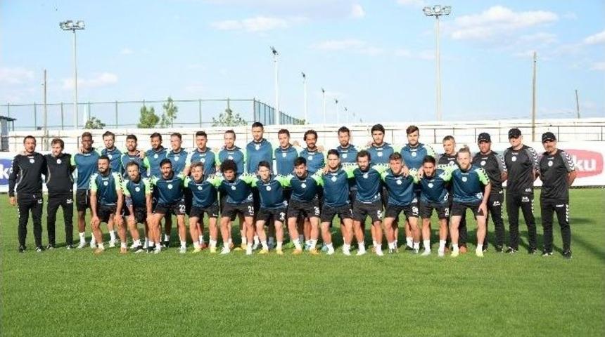 Torku Konyaspor Sezonun İlk &Ccedil;alışmasını Yaptı