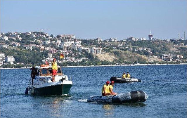 Büyükçekmece’de Nefes Kesen Boğulma Tatbikatı