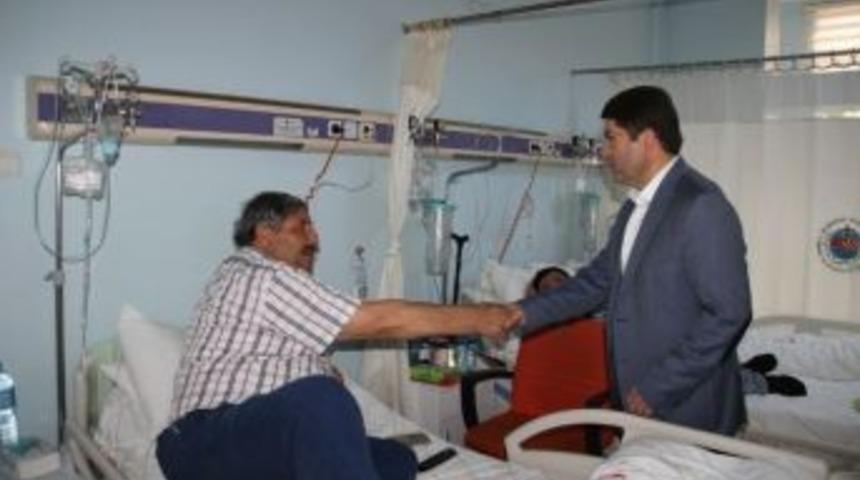 Milletvekili Yılmaz Tun&ccedil;&rsquo;tan Hastane Ziyareti