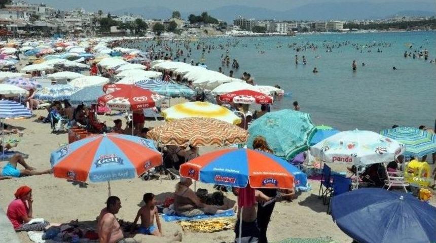 Altınkum Plajı Cıvıl Cıvıl