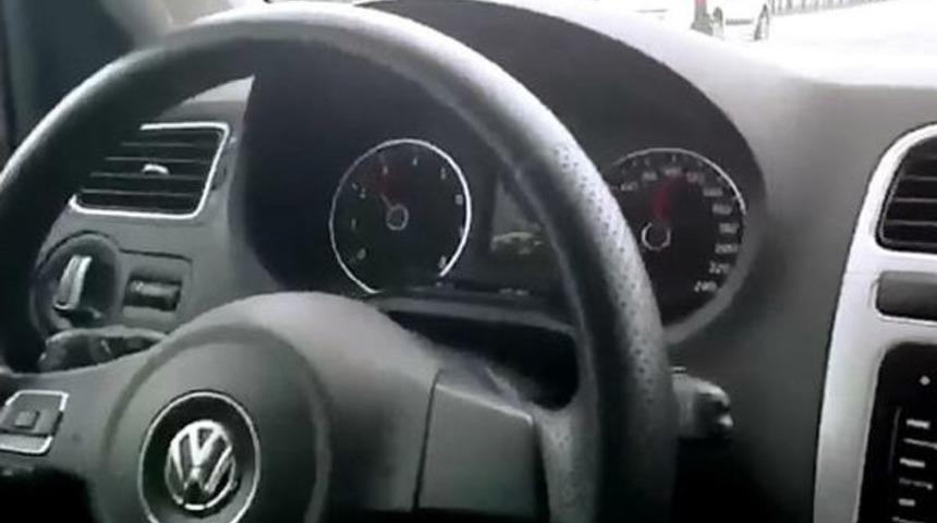 Tem Otoyolunda Tehlikeli G&ouml;r&uuml;nt&uuml;ler