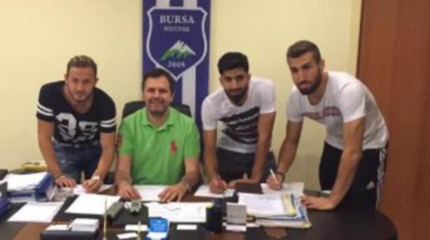 Bursa Nil&uuml;ferspor'a 3 Takviye