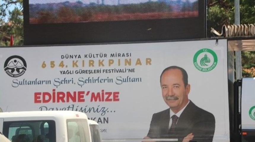 Tarihi Kırkpınar Tanıtım Tır&rsquo;ına Bilecik&rsquo;de Beklenen İlgi Yok