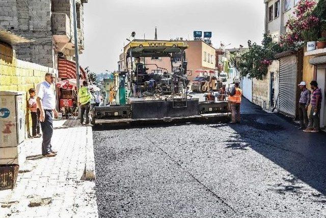 Şehitkamil Çağlayan’da Yolları Yeniliyor