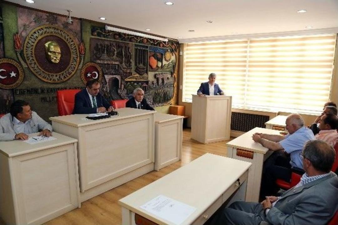 G&uuml;m&uuml;şhane İl Genel Meclisi&rsquo;nin Temmuz Ayı Toplantıları Sona Erdi