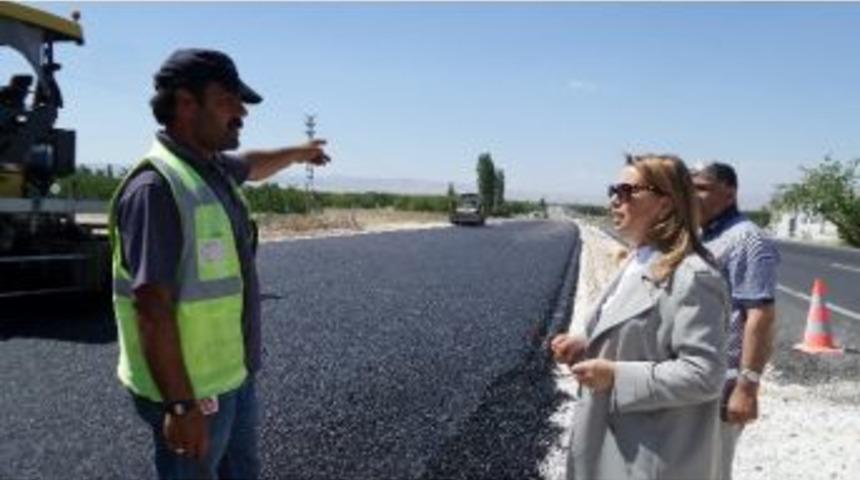 &Ccedil;alık, Sivas Yolunda İnceleme Yaptı