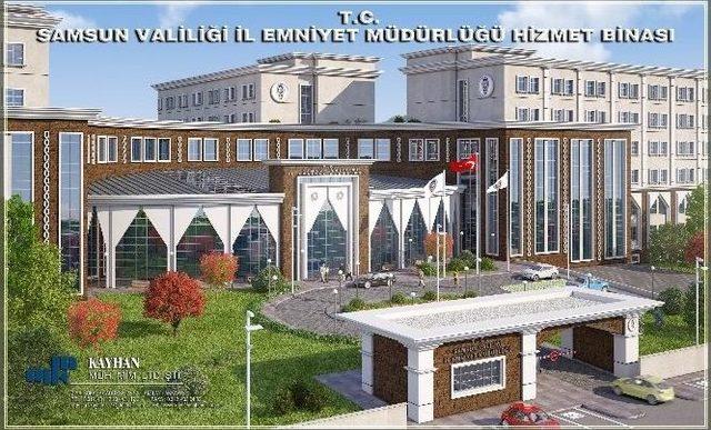 Samsun Emniyetine Dev Bina