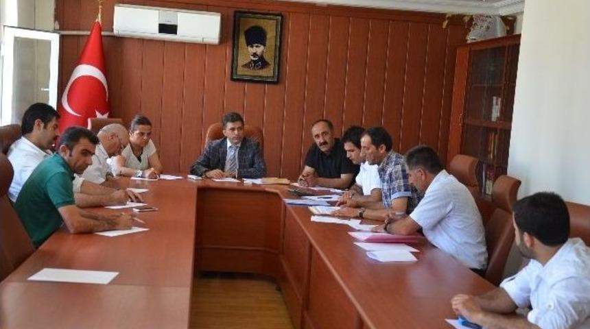 Y&uuml;ksekova&rsquo;da İhale Toplantısı