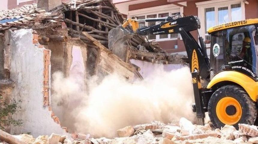 Yozgat Belediyesi Yeni Cadde Ve Sokak A&ccedil;ma &Ccedil;alışması Başlattı