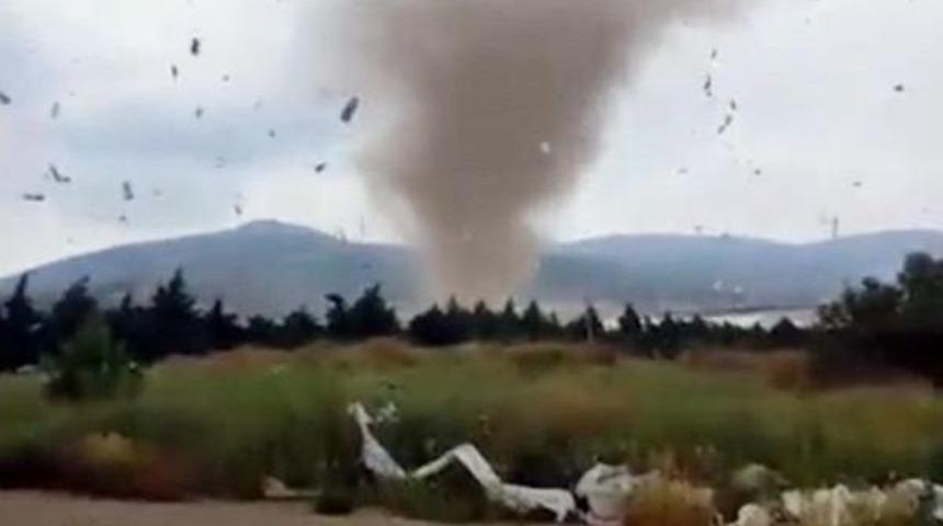 Isparta'da Hortum Osb'deki Fabrika &Ccedil;atılarında Zarara Neden Oldu