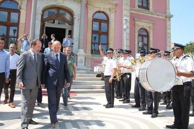 Bakan Müezzinoğlu’ndan Başkan Gürkan’a Ziyaret