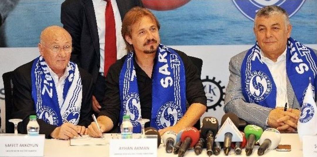 Ayhan Akman Sarıyer&rsquo;e İmza Attı