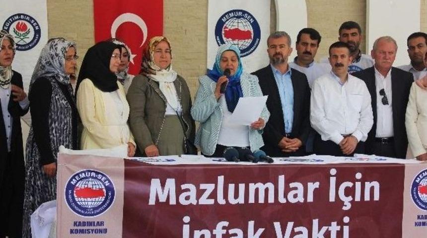 Memur-sen&rsquo;den Suriyelilere Yardım