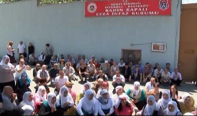 Bakırköy Cezaevi Önünde Nakil Protestosu