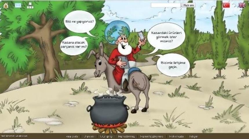 Nasreddinkazani.com E- Ticarete Hızlı Girdi