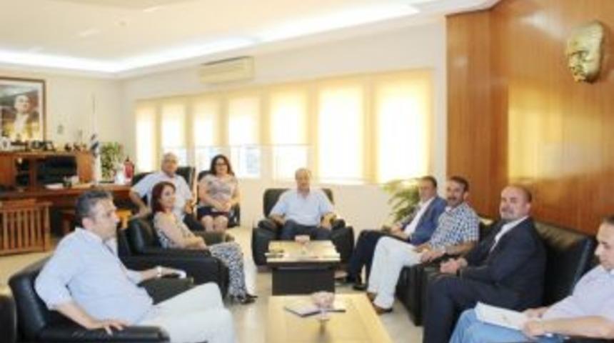 Chp&rsquo;li H&uuml;seyin Yıldız&rsquo;dan Belediye Başkanı Atabay&rsquo;a Ziyaret