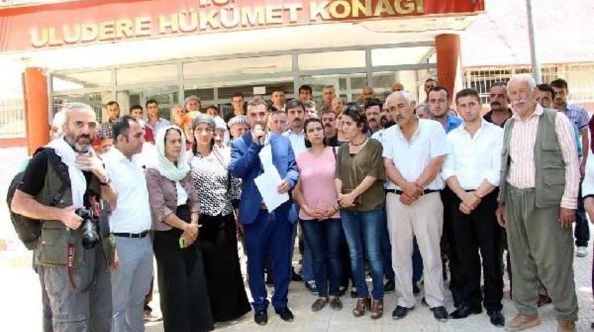 Hdp'li Enc&uuml;, Uludere'deki Gerginlik Ile Ilgili Su&ccedil; Duyurusunda Bulundu