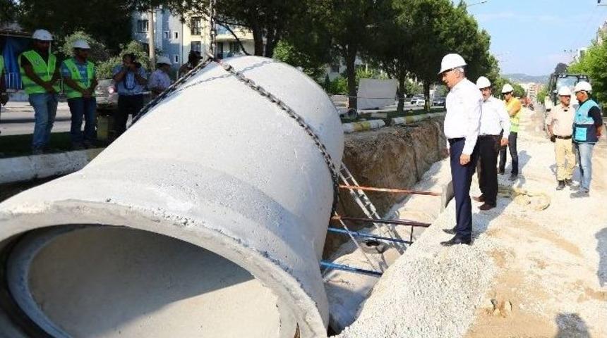 Başkan Zolan Altyapıyı İnceledi