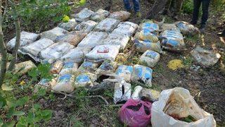 Bingöl’de Terör Örgütüne Ait Mühimmat Ve Gıda Maddesi Ele Geçirildi