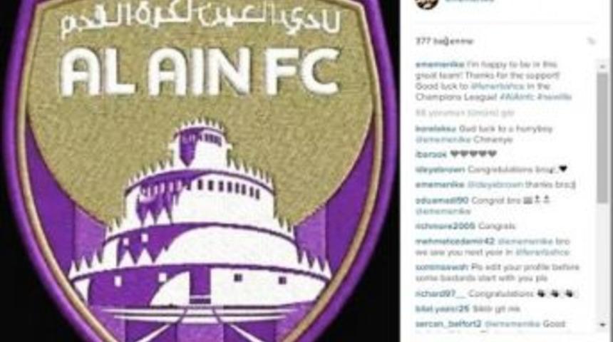 Emenike Dubai&rsquo;ye Gitti