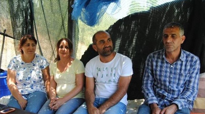 Baraj Mağduru Aile A&ccedil;lık Grevine Başladı