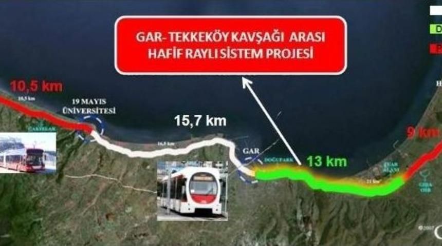 Gar-tekkek&ouml;y Arası Raylı Sistemin Y&uuml;zde 50&rsquo;si Tamam