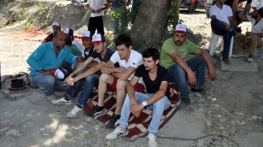 Madencinin Iki Asgari &Uuml;cret Eyleminde 4'&uuml;nc&uuml; G&uuml;n