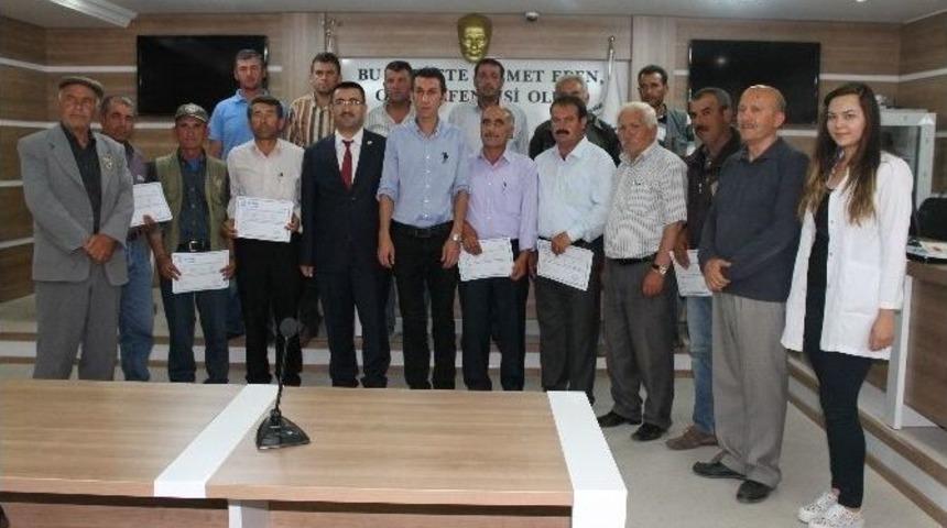 Bek&ccedil;i Ve Muhtarlara İş Sağlığı Ve G&uuml;venliği Eğitimi Verildi