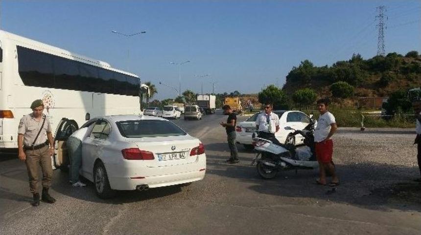 Manavgat&rsquo;ta Trafik Kazası