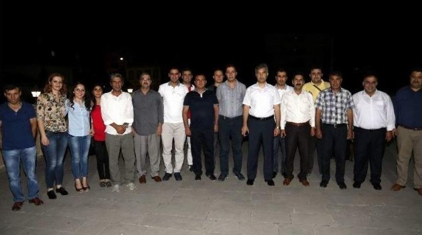 Kaymakam Erkal Personel İle İftar Yemeğinde Buluştu