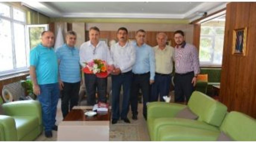 Horozk&ouml;yspor&rsquo;dan Başkan &Ccedil;er&ccedil;i&rsquo;ye Ziyaret