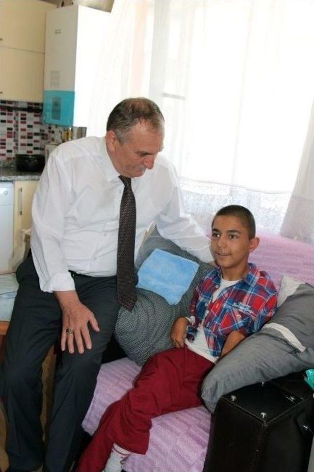 Bolu Belediye Başkanı Alaaddin Yılmaz Hasta Ziyaretlerine Devam Ediyor
