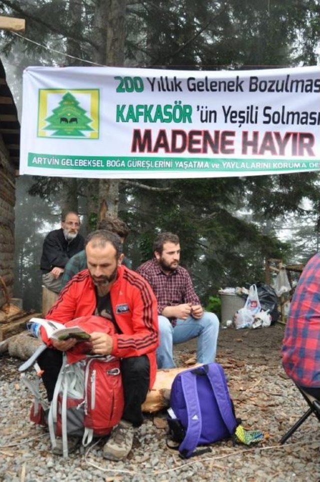 Artvin'de Çevrecilerin Maden Direnişi Sürüyor (2)