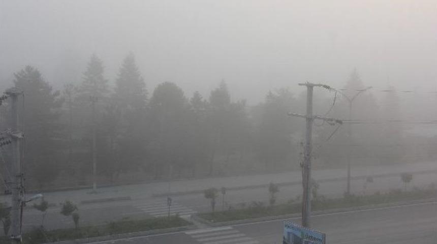 Bartın G&uuml;ne Sisle Uyandı