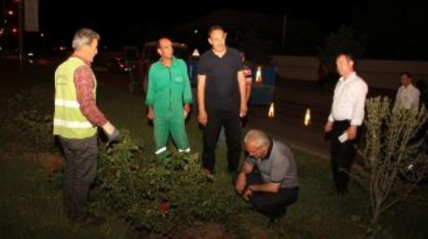 Belediyeden Gece Mesaisi