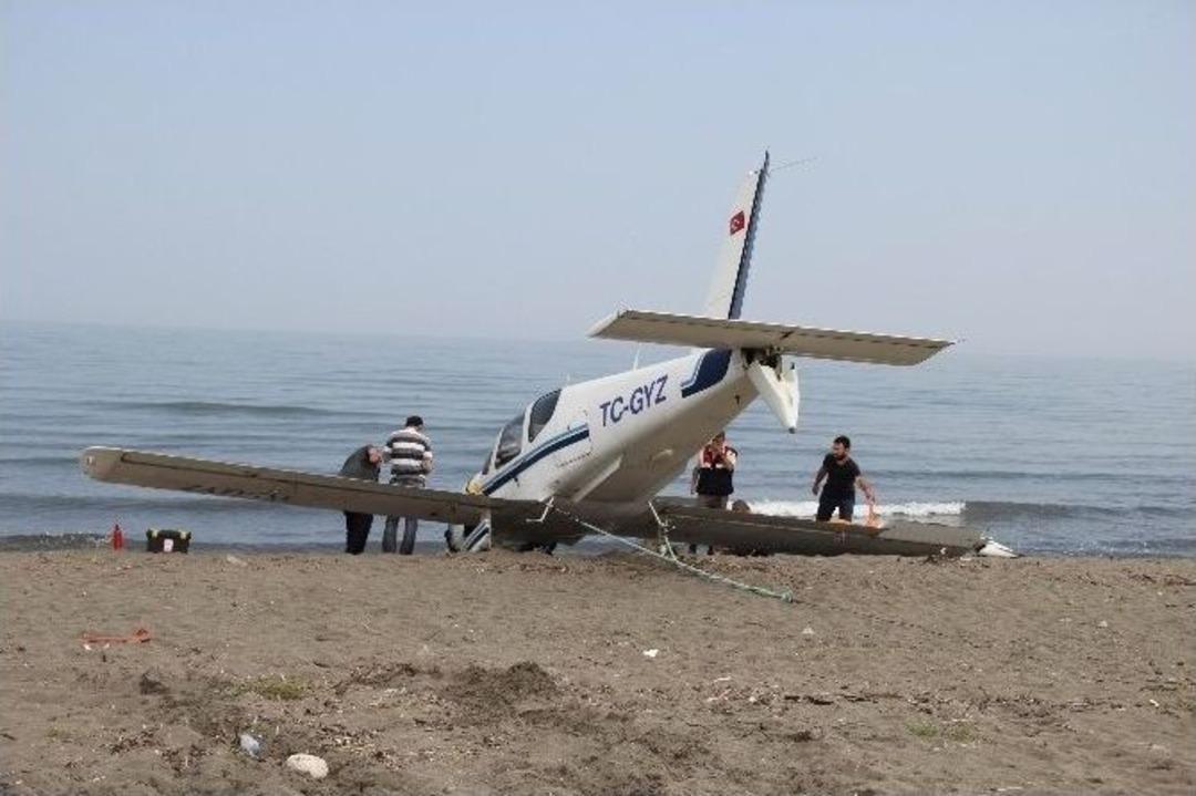 U&ccedil;ağı Denize İndiren Pilot Faciayı &Ouml;nledi